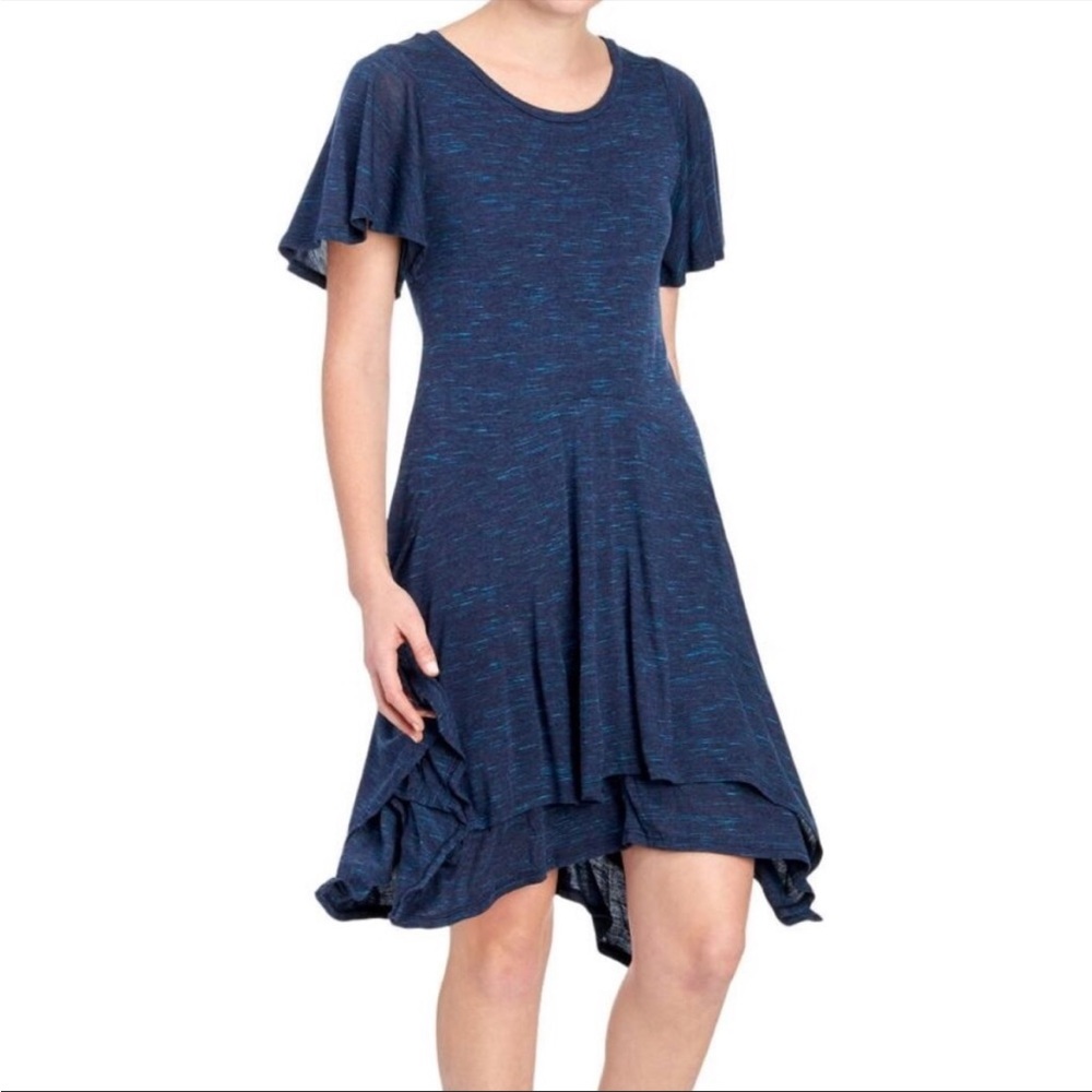 NEW Anthropologie Dolan left coast Melanie handkerchief hem dress